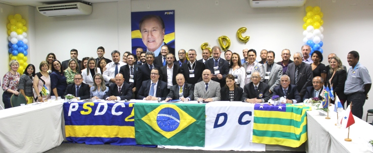 Goiânia 2016 - O XVIII Encontro Nacional de Presidentes Estaduais e VII Encontro do PSDC Mulher foi um grande sucesso