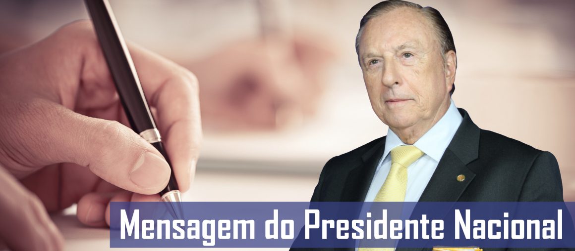 MENSAGEM DO PRESIDENTE NACIONAL OUTUBRO DE 2020