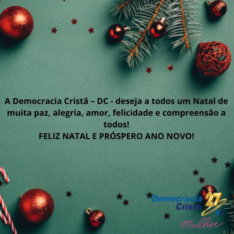 Feliz natal e um próspero ano novo!