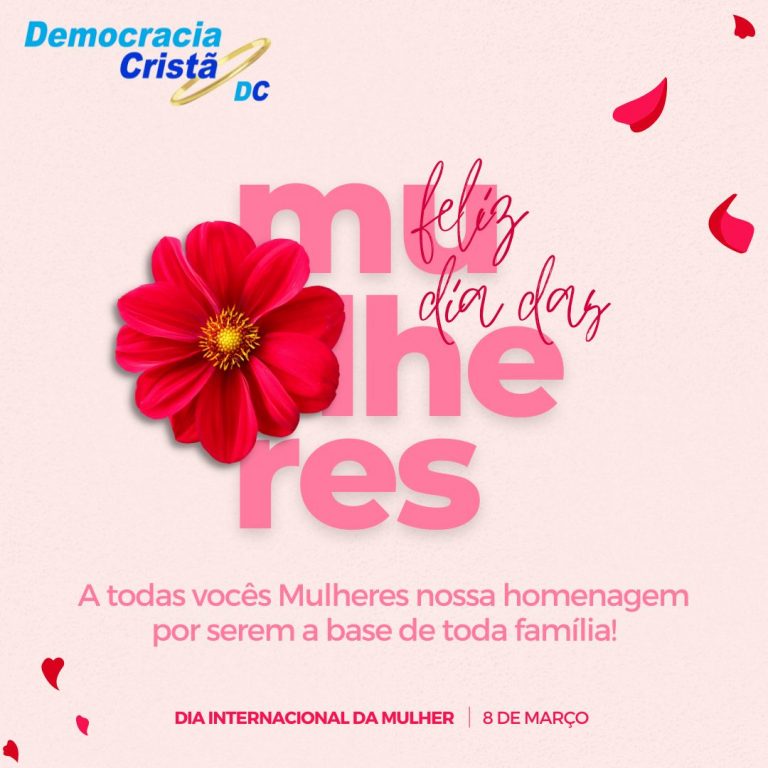 Feliz dia das mulheres!